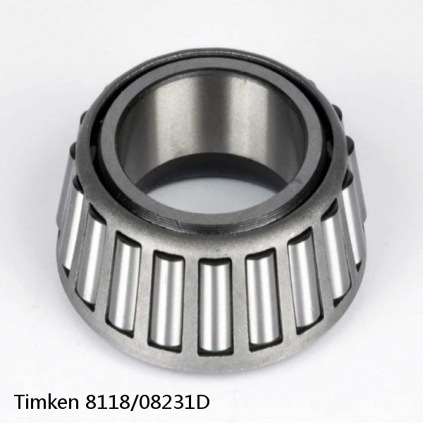 8118/08231D Timken Tapered Roller Bearings #1 small image