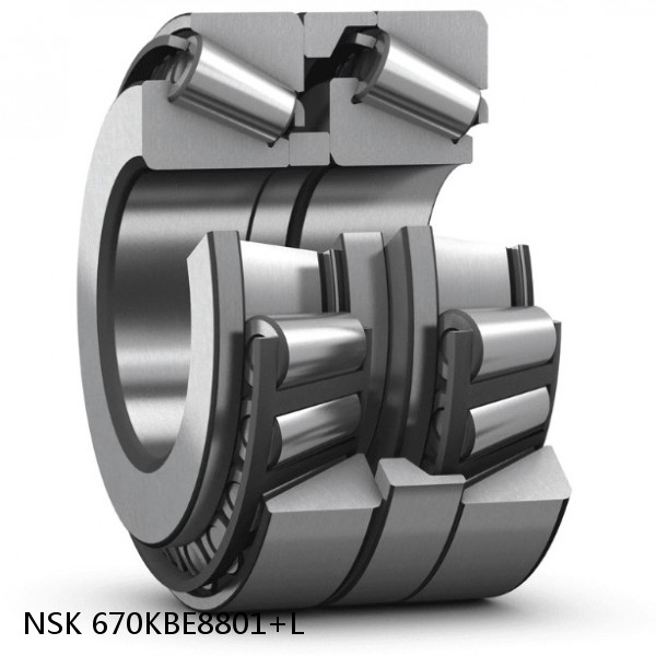670KBE8801+L NSK Tapered roller bearing #1 small image