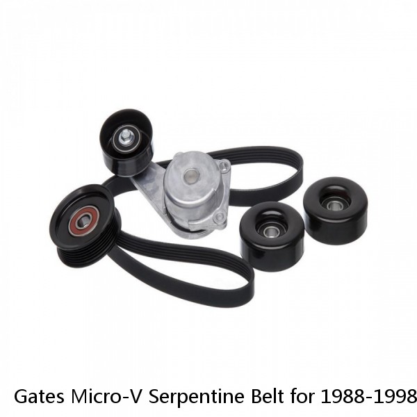 Gates Micro-V Serpentine Belt for 1988-1998 GMC K1500 4.3L 5.0L 5.7L 6.2L sz #1 small image