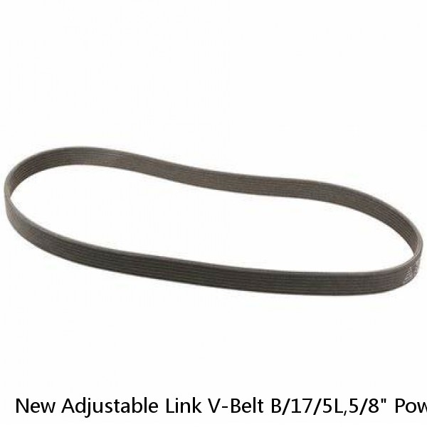 New Adjustable Link V-Belt B/17/5L,5/8" Power Twist Drive For CNC Motor 1FT-10FT