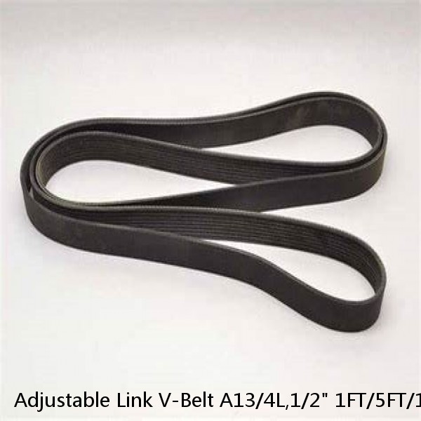 Adjustable Link V-Belt A13/4L,1/2" 1FT/5FT/10FT Power Twist Drive T-Nut Belt New #1 small image