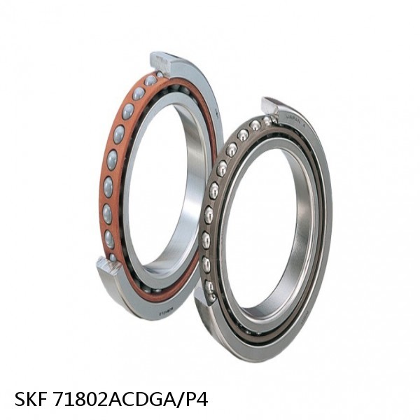 71802ACDGA/P4 SKF Super Precision,Super Precision Bearings,Super Precision Angular Contact,71800 Series,25 Degree Contact Angle #1 image