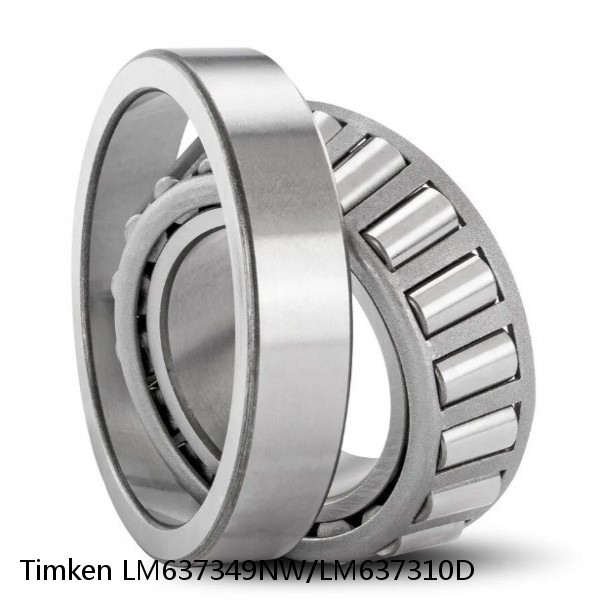 LM637349NW/LM637310D Timken Tapered Roller Bearings #1 image