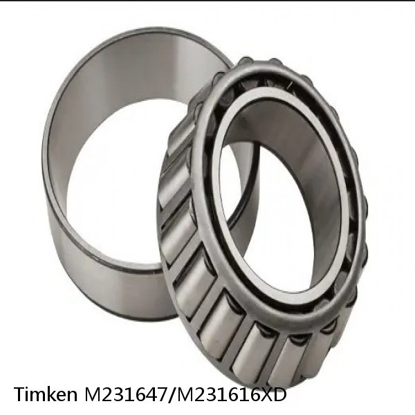 M231647/M231616XD Timken Tapered Roller Bearings #1 image