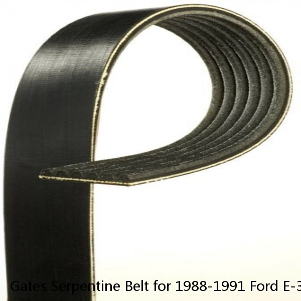 Gates Serpentine Belt for 1988-1991 Ford E-350 Econoline 5.8L V8 - Accessory sz #1 image