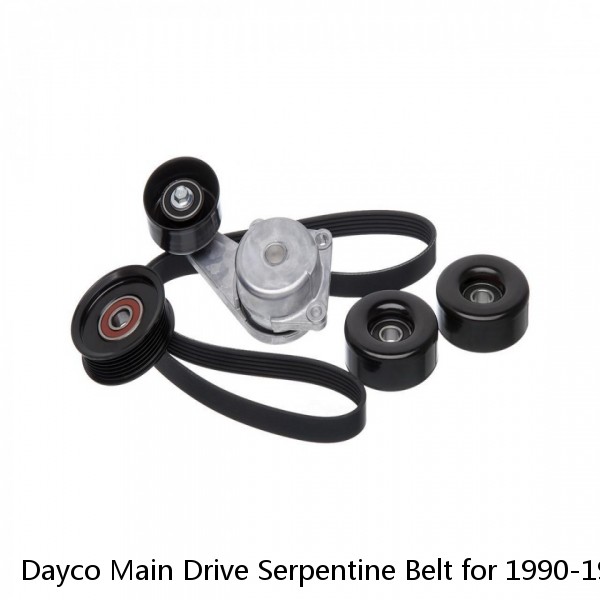 Dayco Main Drive Serpentine Belt for 1990-1992 Chevrolet Lumina 2.5L L4 sz #1 image
