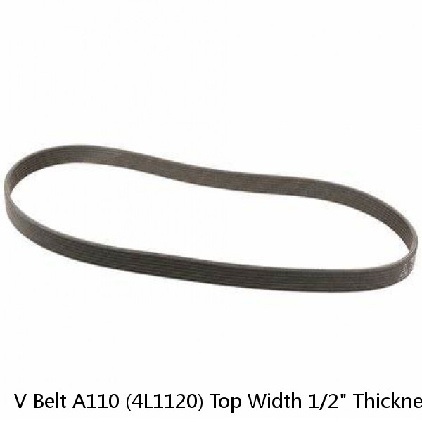 V Belt A110 (4L1120) Top Width 1/2" Thickness 5/16" Length 12" inch #1 image