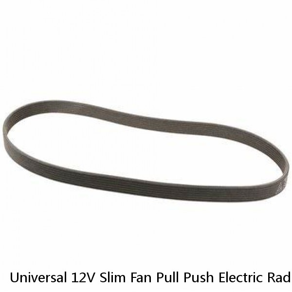 Universal 12V Slim Fan Pull Push Electric Radiator Cooling Fan Mounting 12" inch #1 image